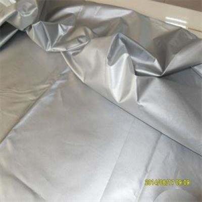 Silver fiber fabric